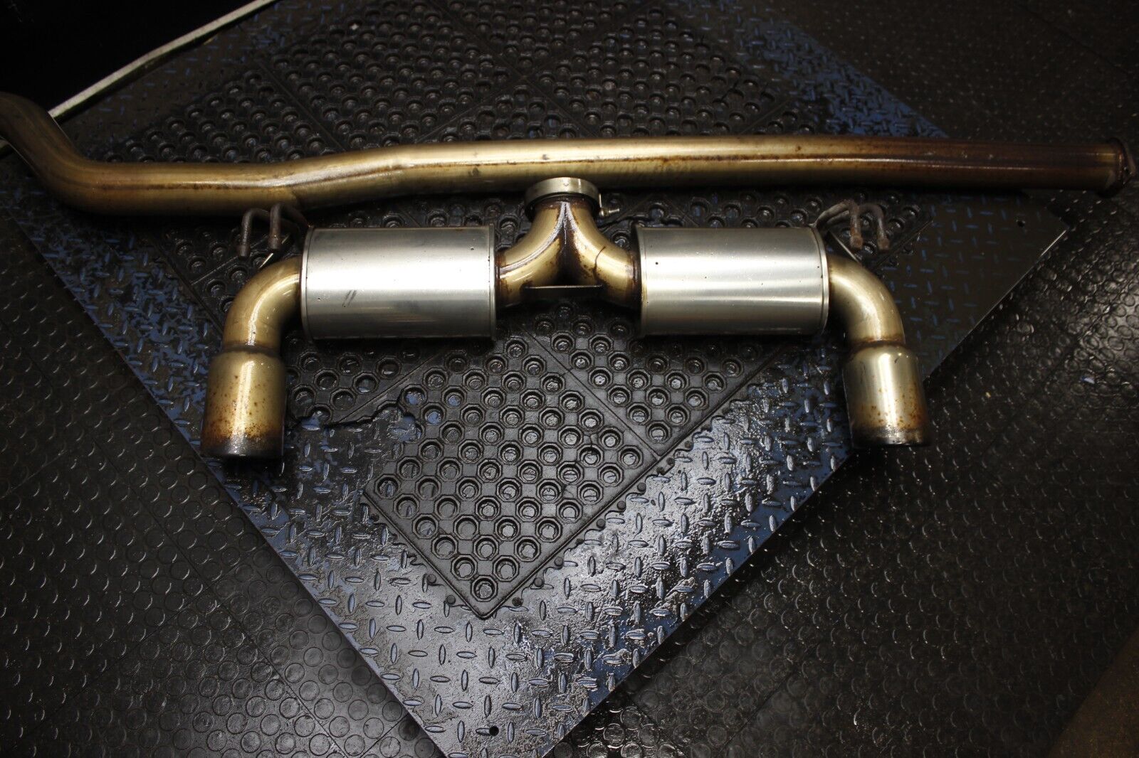 2008-2015 Mitsubishi Evolution X Evo X ETS V3 Dual Muffler Exhaust