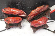 2008-2015 Mitsubishi Lancer Evo Evolution X Brembo Brake Calipers Set OEM