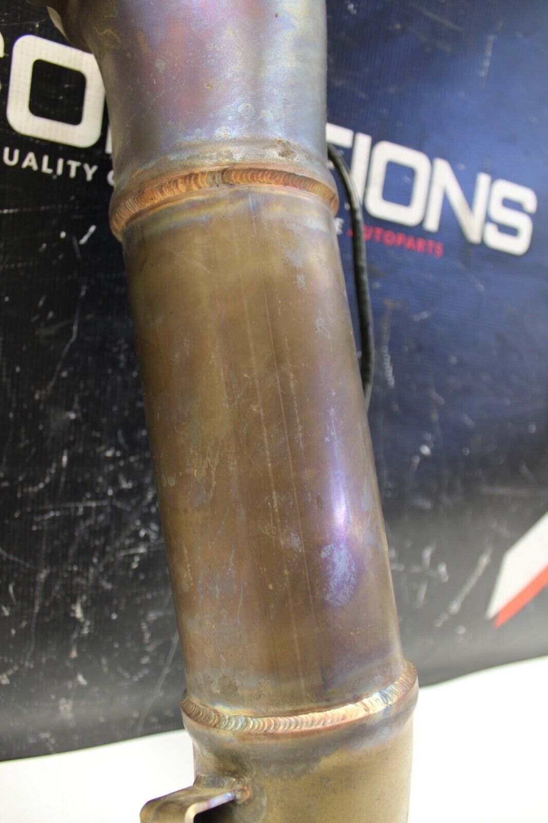 2009-2021 GTR R35 GT-R AMS APLHA Driver Side Left Mid Pipe D Pipe Turbo Pipe