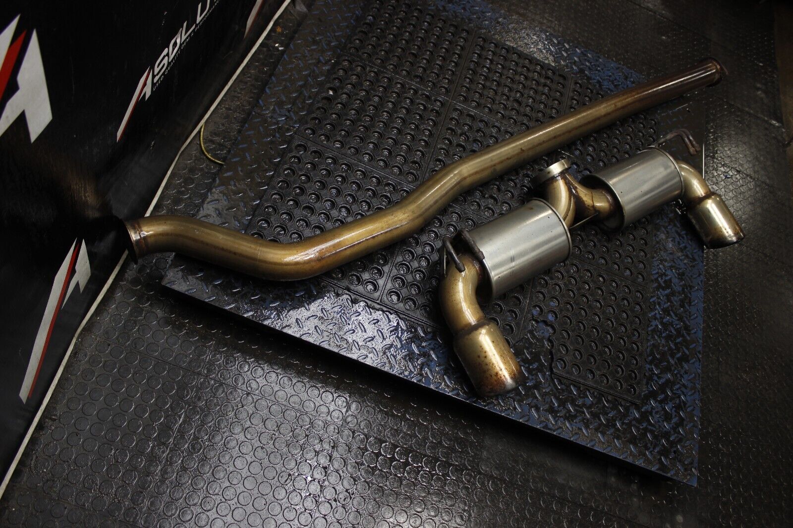 2008-2015 Mitsubishi Evolution X Evo X ETS V3 Dual Muffler Exhaust