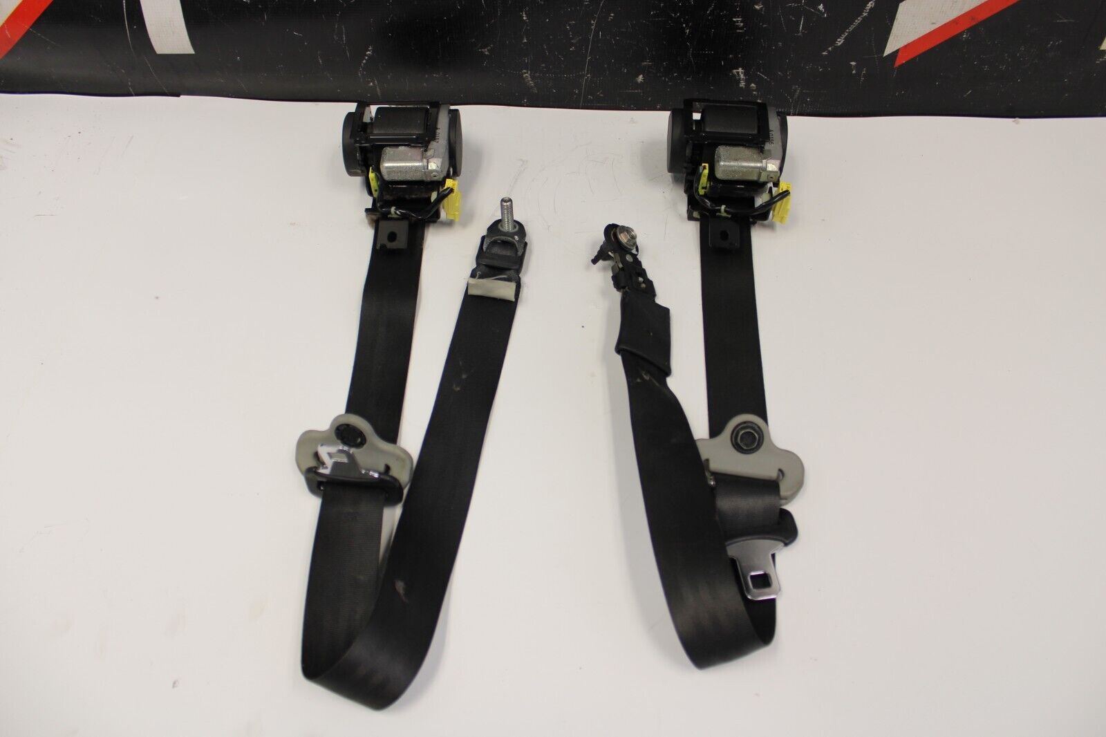 2004-2008 ACURA TSX DRIVER PASSENGER FRONT SEAT BELT RETRACTOR BLACK