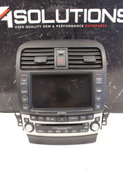 2006-2008 Acura TSX 6 CD Changer Navigation Screen Radio Climate Control OEM