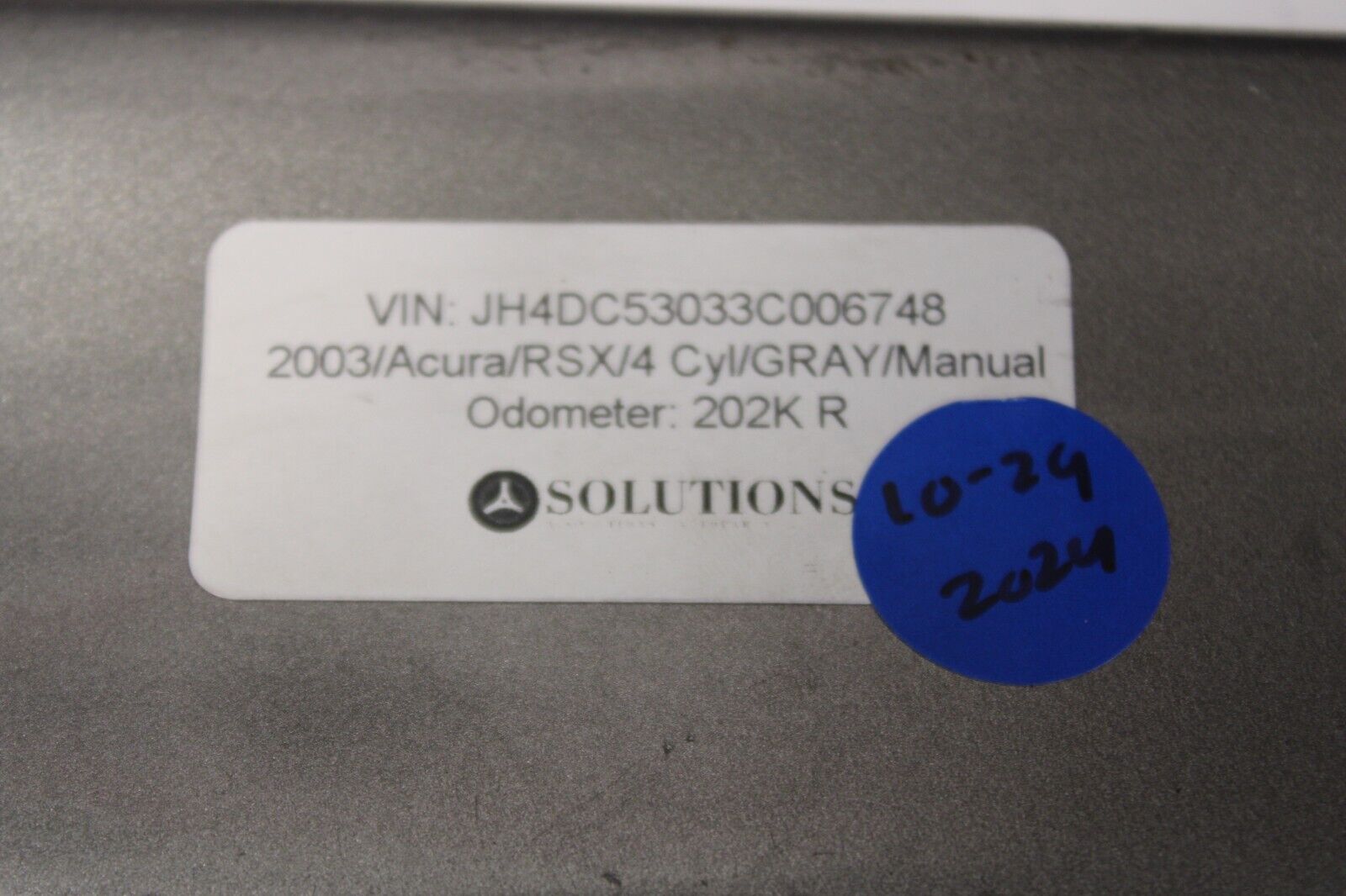 2002-2006 Acura RSX Type S Deck Wing Lip Spoiler NON-OEM