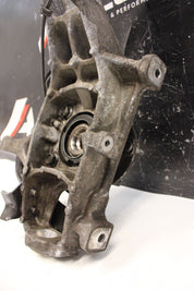 2014 Nissan GT-R GTR R35 Front LH Driver Knuckle Spindle Arm Knee Assembly OEM
