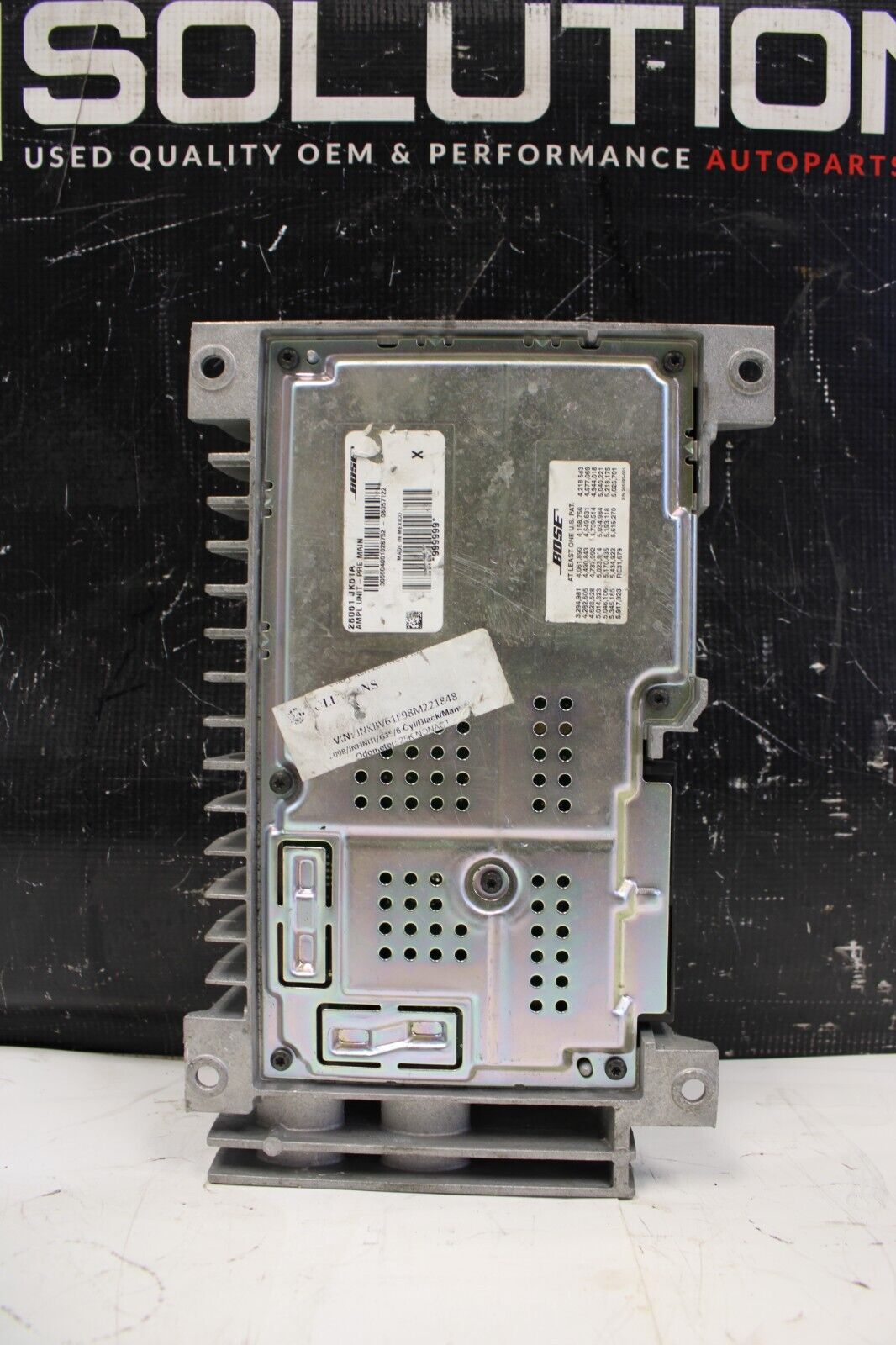 2008 Infiniti G35 Bose Radio Amp Amplifier 28061 JK61A