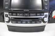 2006-2008 Acura TSX 6 CD Changer Navigation Screen Radio Climate Control OEM