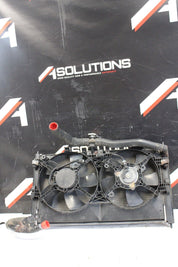 08 - 15 Mitsubishi Lancer Evo X MR Ralliart Radiator Condenser Fan Assembly OEM