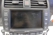 2006-2008 Acura TSX 6 CD Changer Navigation Screen Radio Climate Control OEM