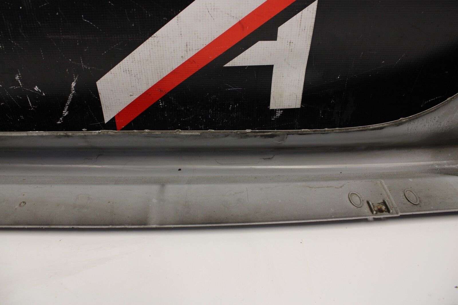 09-15 MITSUBISHI LANCER RALLIART Passenger Right Rocker Panel Trim Side Skirt