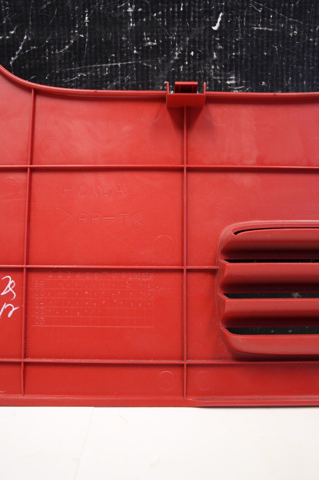 2000-2009 Honda S2000 Left Driver Side Vent Panel Trim RED