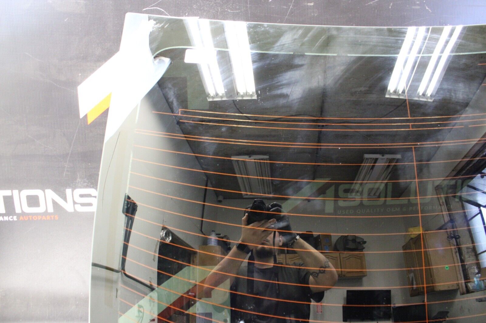 2013 NISSAN R35 GTR DBA CBA REAR WINDSHIELD OEM