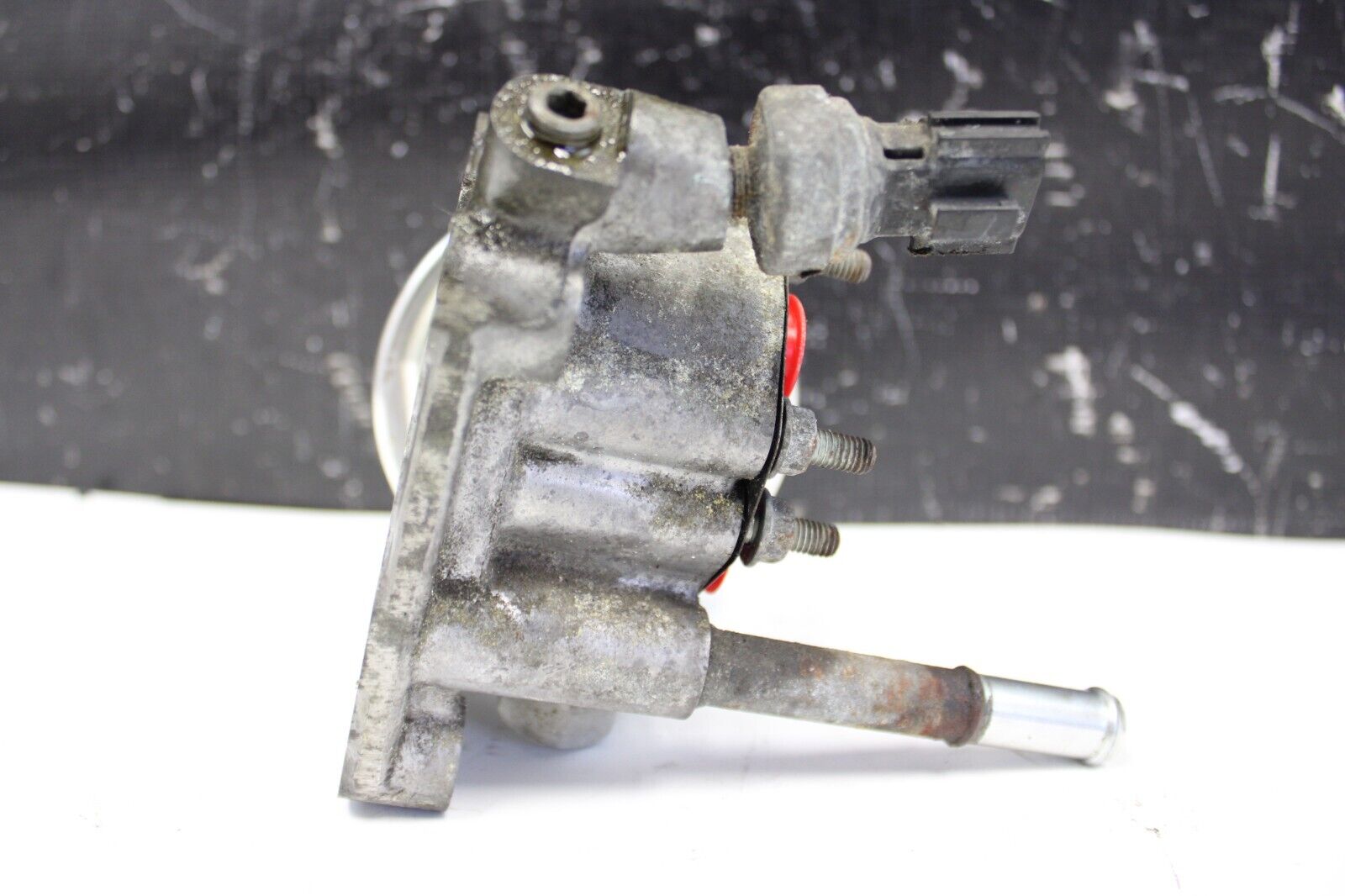 2010 NISSAN GT-R GTR R35 PREMIUM VR38 OEM ENGINE OIL PUMP HOUSING FILTER ADAPTER