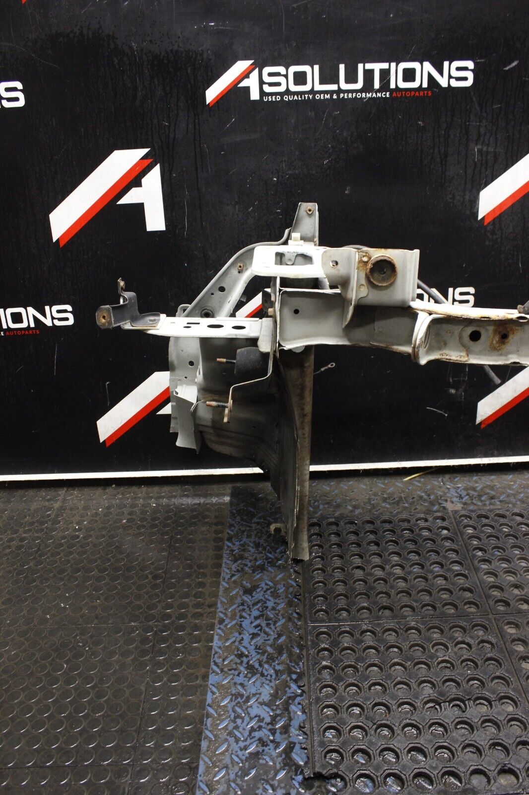 08-15 MITSUBISHI RALLIART OEM EVO X FRONT RADIATOR CORE SUPPORT FRAME RAIL CUT