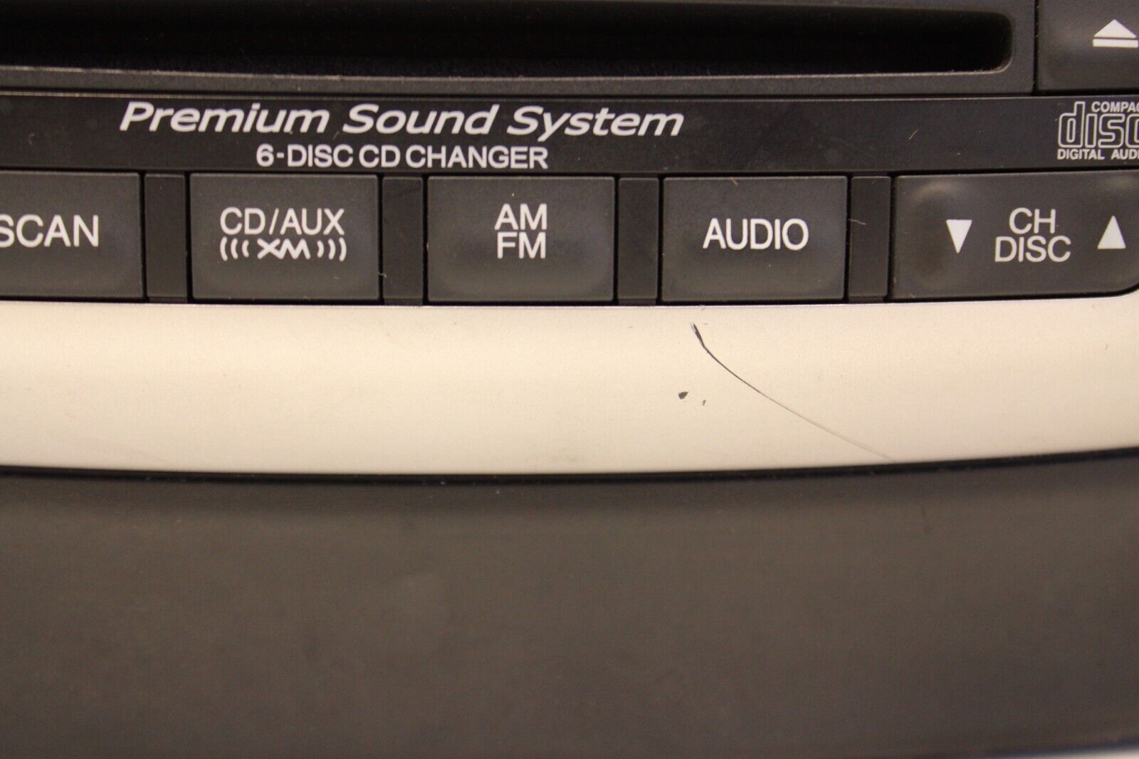 2006-2008 Acura TSX 6 CD Changer Navigation Screen Radio Climate Control OEM