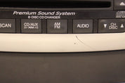 2006-2008 Acura TSX 6 CD Changer Navigation Screen Radio Climate Control OEM