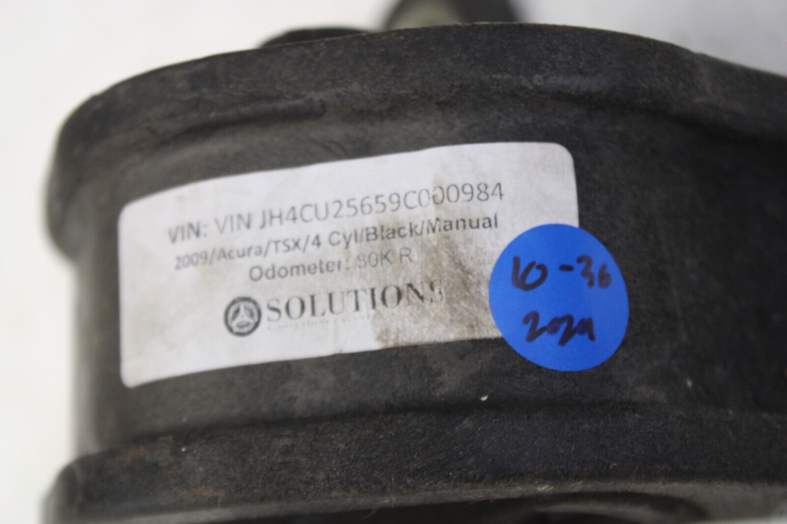 2009-2014 Acura TSX Rear Engine Motor Mount M/T OEM