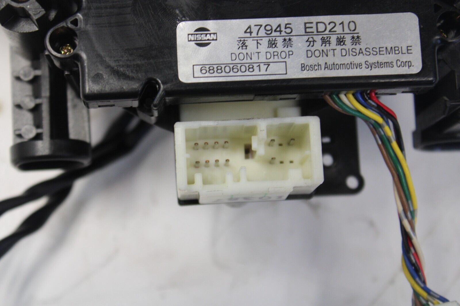 2006 Nissan 350Z Steering Wheel Clock Spring Headlight Switch OEM