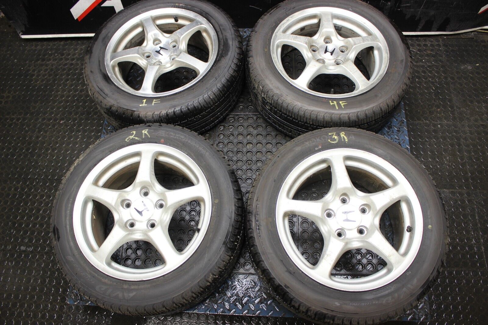 2000-2003 HONDA S2000 AP1 OEM WHEELS RIMS TIRES  5x114.3