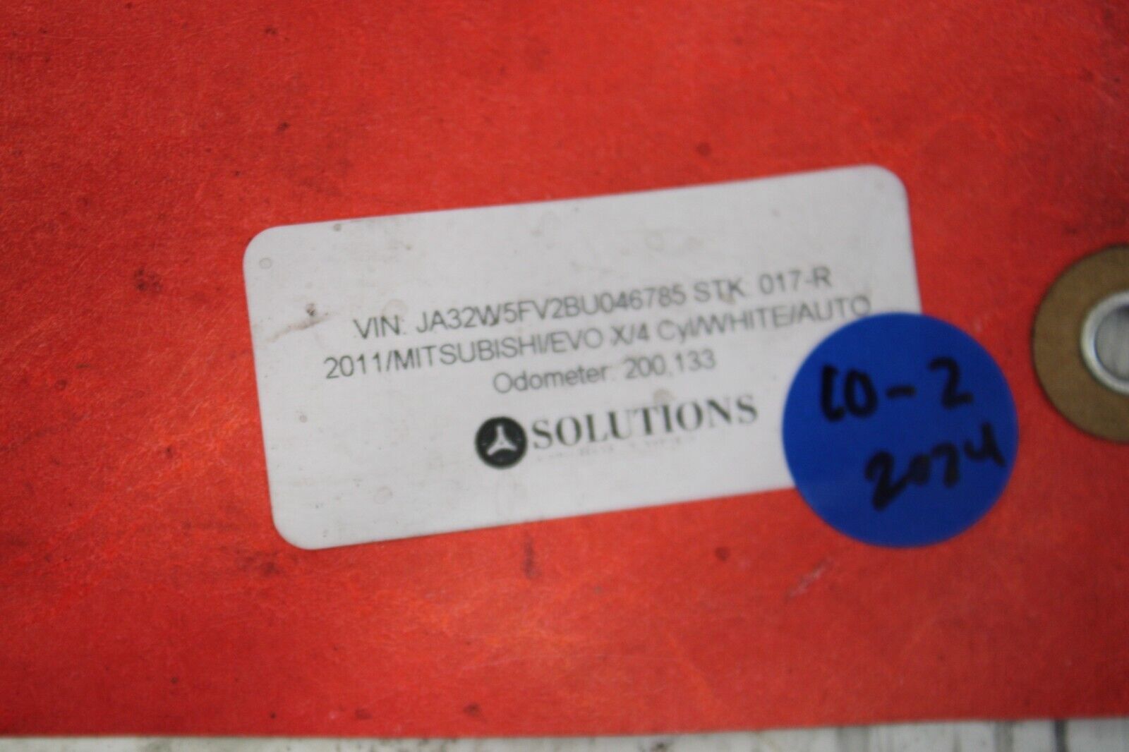2008-2015 Mitsubishi Evo X Ralliart OEM STARTER