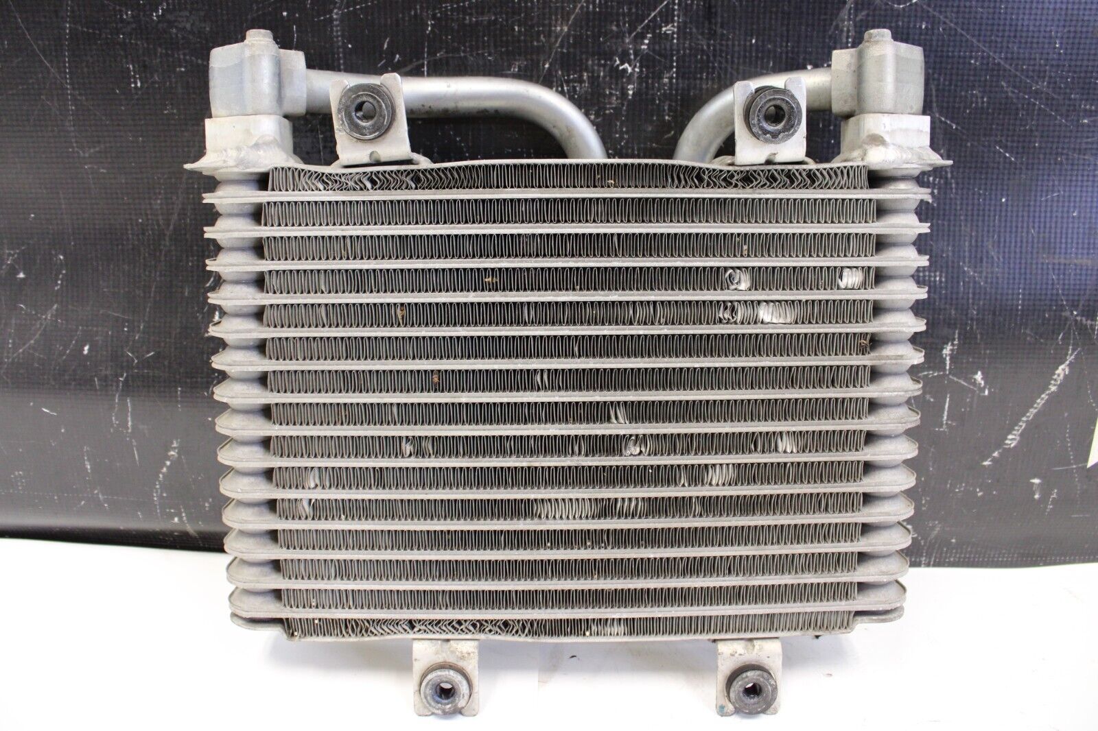 2013 NISSAN GT-R GTR R35 3.8L OEM ENGINE OIL COOLER W/ HARD LINES