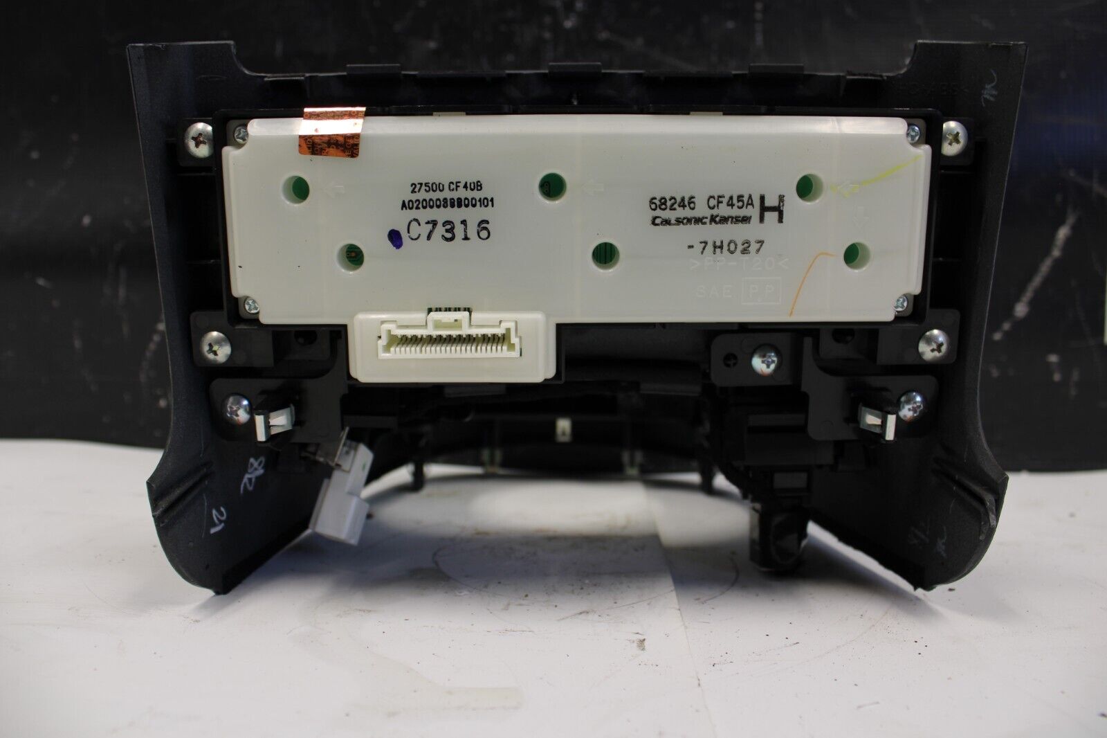 2007-2009 Nissan 350Z VQ35HR Automatic Shifter Bezel K10372CF40A