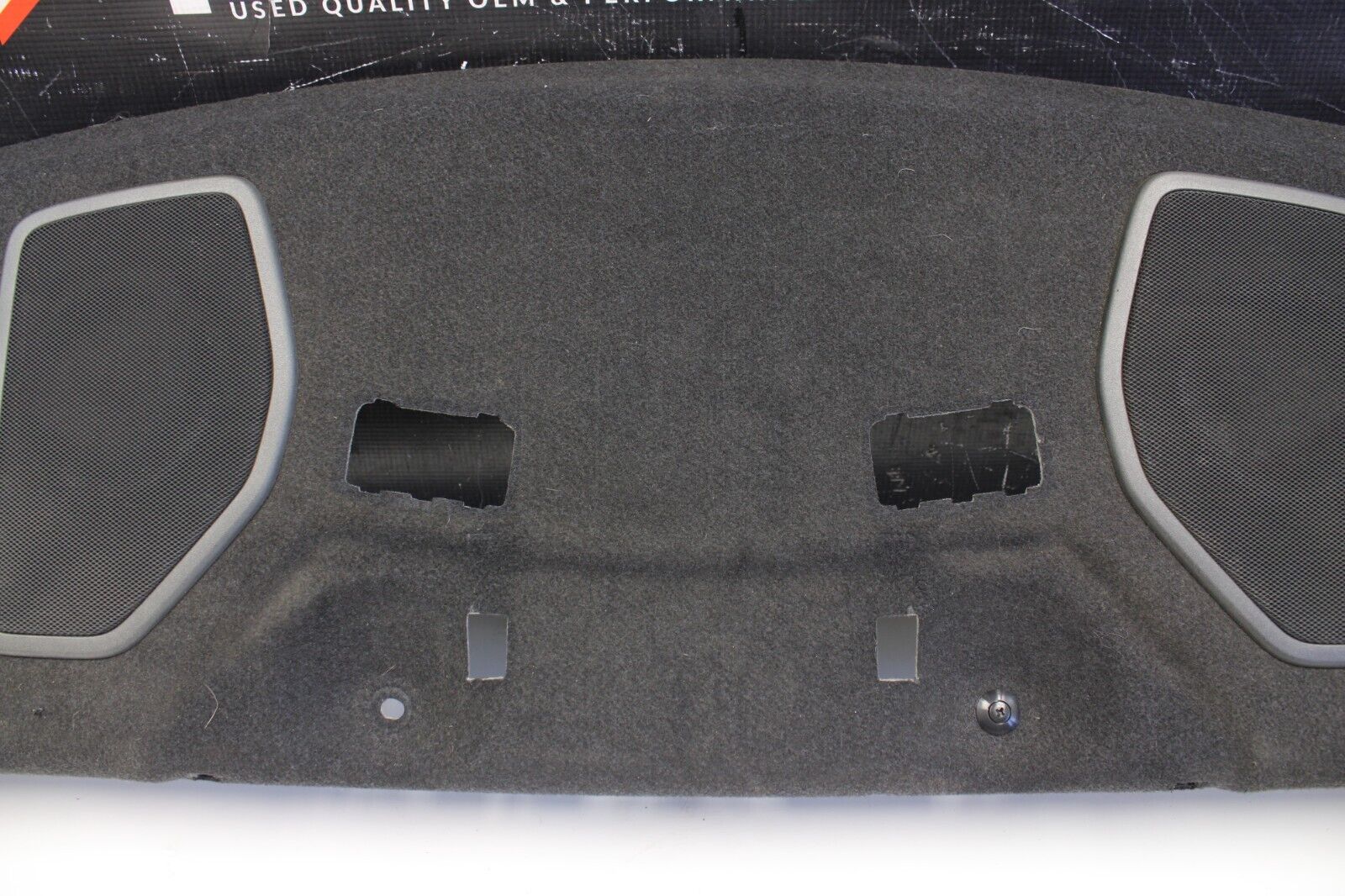 2009-2016 NISSAN GT-R R35 REAR DECKLID SPEAKER TRIM PANEL COVER OEM