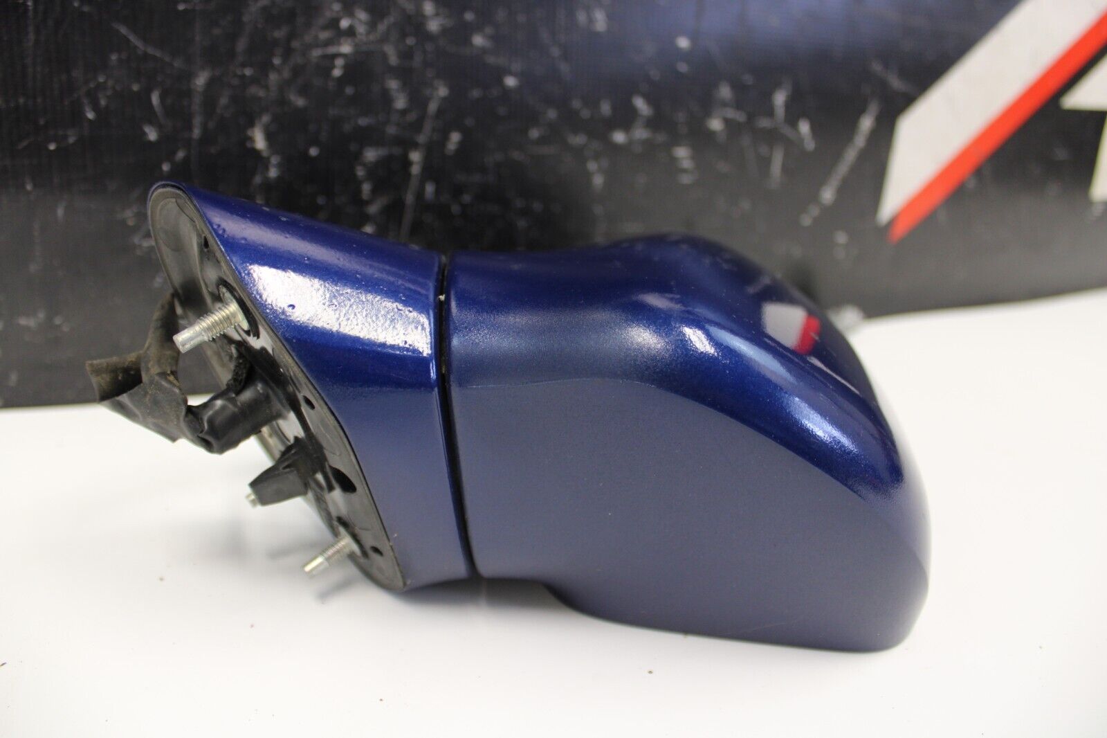 06-11 HONDA CIVIC SI 4D SEDAN Passenger Right SIDE VIEW MIRROR BLUE OEM