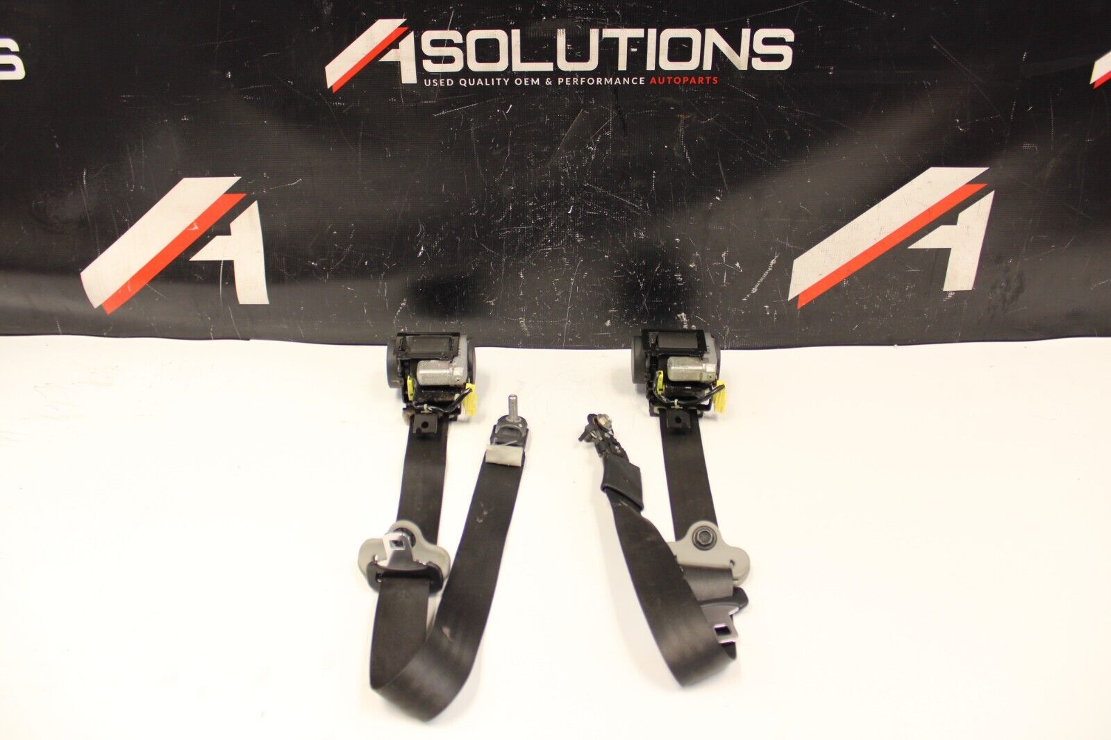 2004-2008 ACURA TSX DRIVER PASSENGER FRONT SEAT BELT RETRACTOR BLACK