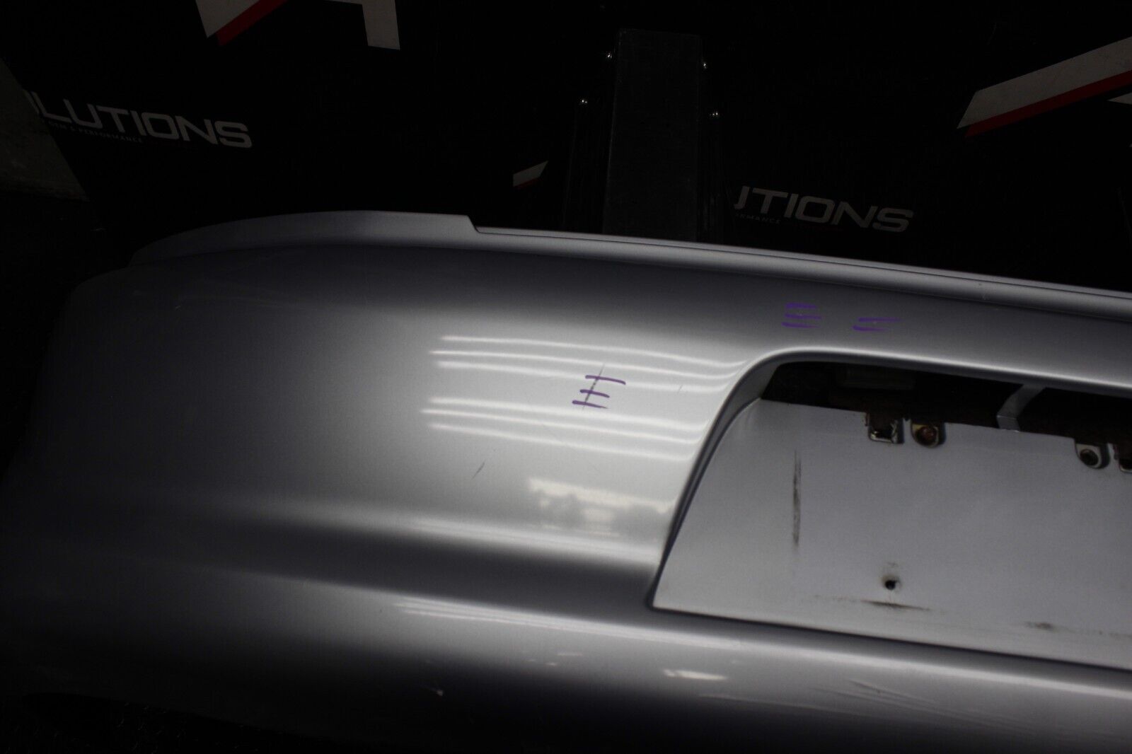 03-06 MITSUBISHI LANCER EVOLUTION 8 OEM REAR BUMPER COVER EVO 8