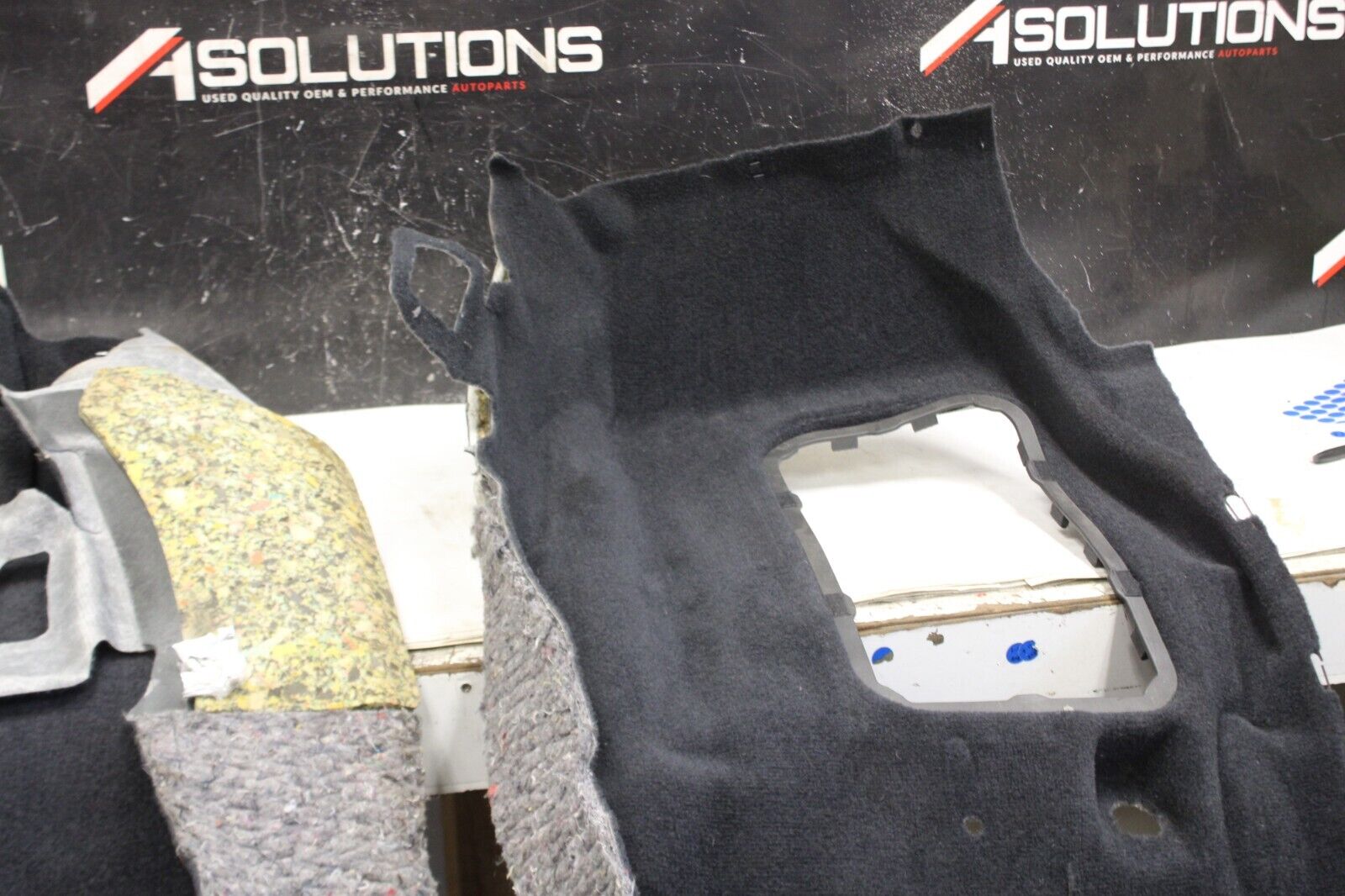 2014 NISSAN GTR R35 AWD OEM FACTORY BLACK INTERIOR FLOOR CARPET VR38