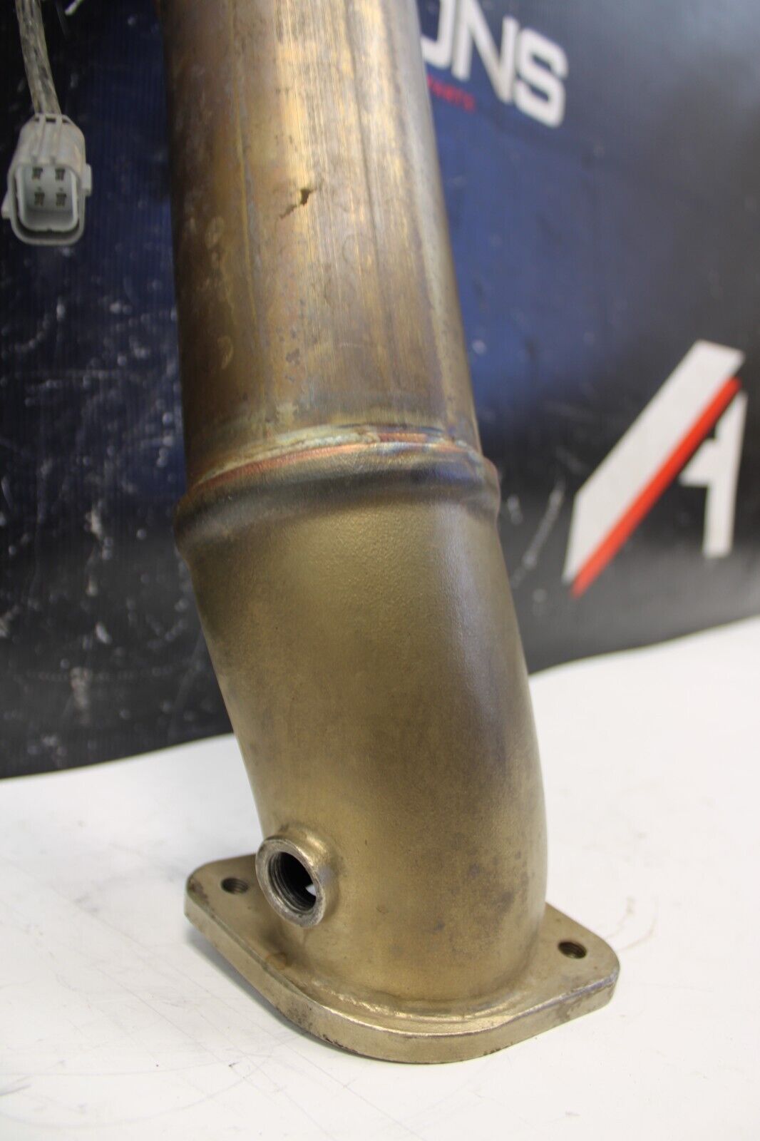 2009-2021 GTR R35 GT-R AMS APLHA Driver Side Left Mid Pipe D Pipe Turbo Pipe