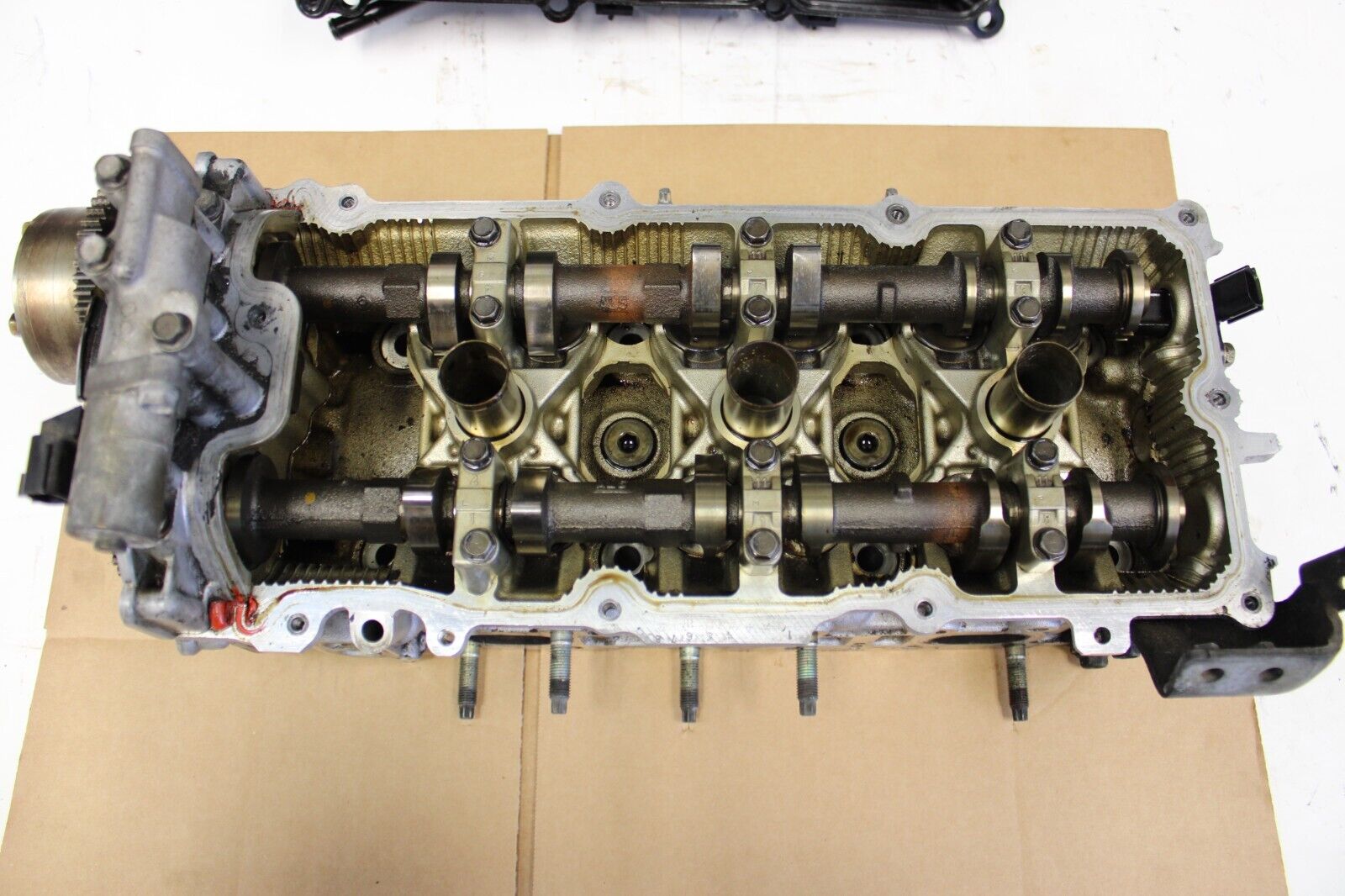 2003-2004 350Z DE Cylinder Head VQ35DE Left Driver OEM M/T