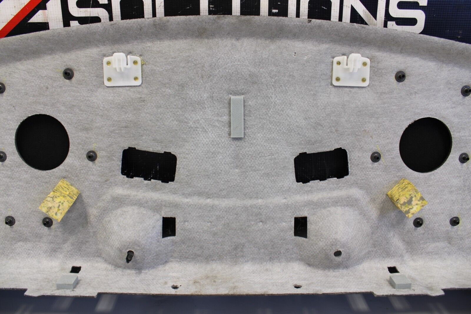 2009-2016 NISSAN GT-R R35 REAR DECKLID SPEAKER TRIM PANEL COVER OEM