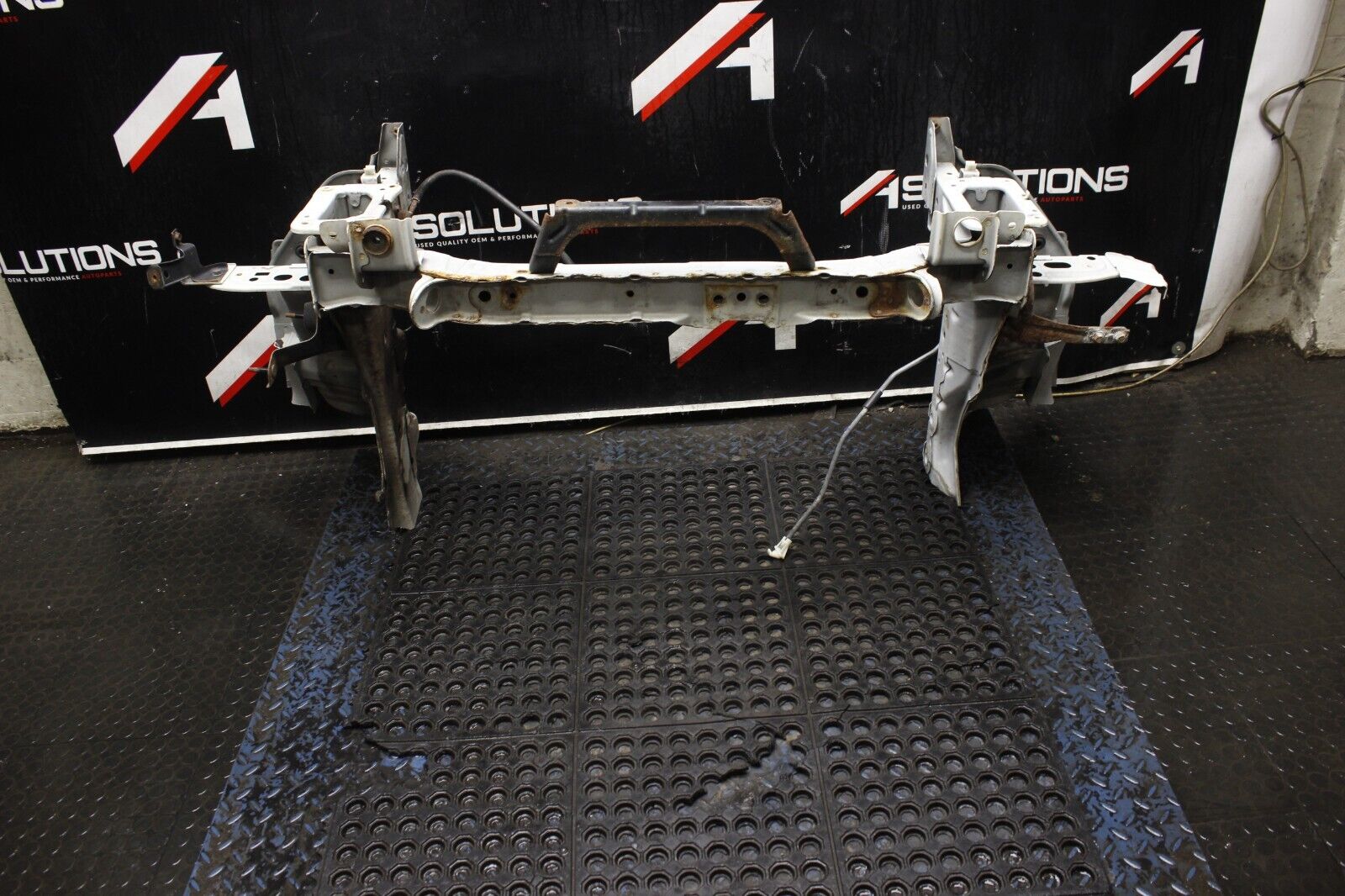 08-15 MITSUBISHI RALLIART OEM EVO X FRONT RADIATOR CORE SUPPORT FRAME RAIL CUT