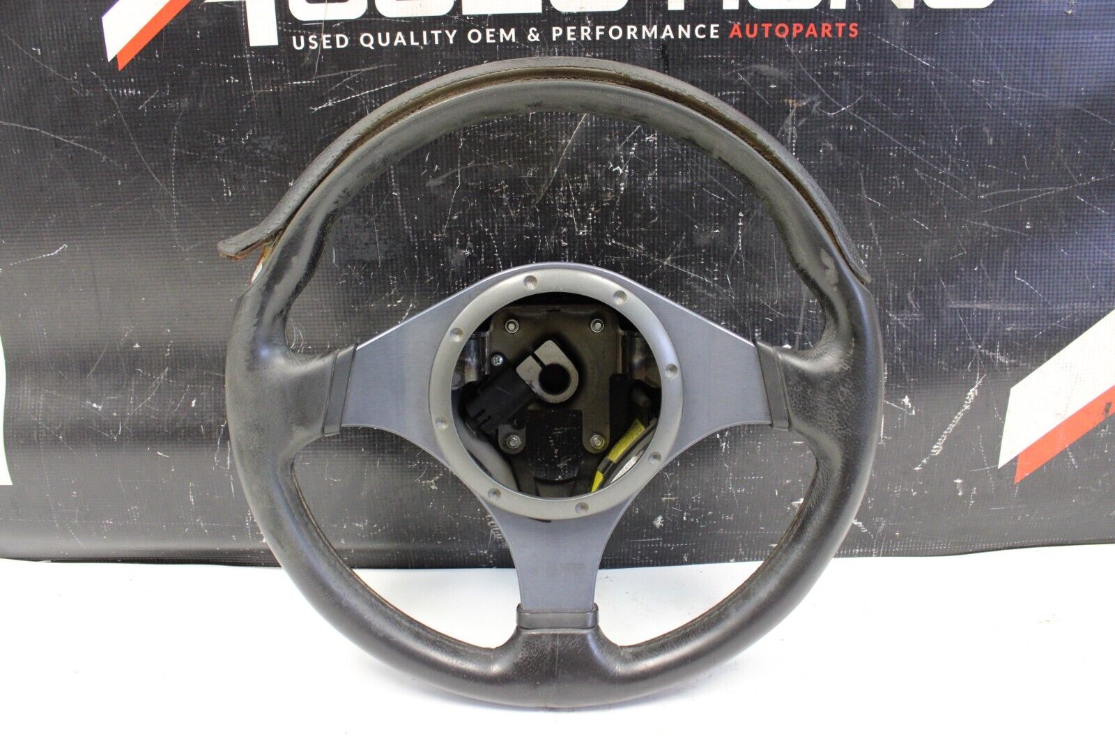 2006 Mitsubishi Lancer Evolution EVO 9 MOMO Leather Steering Wheel