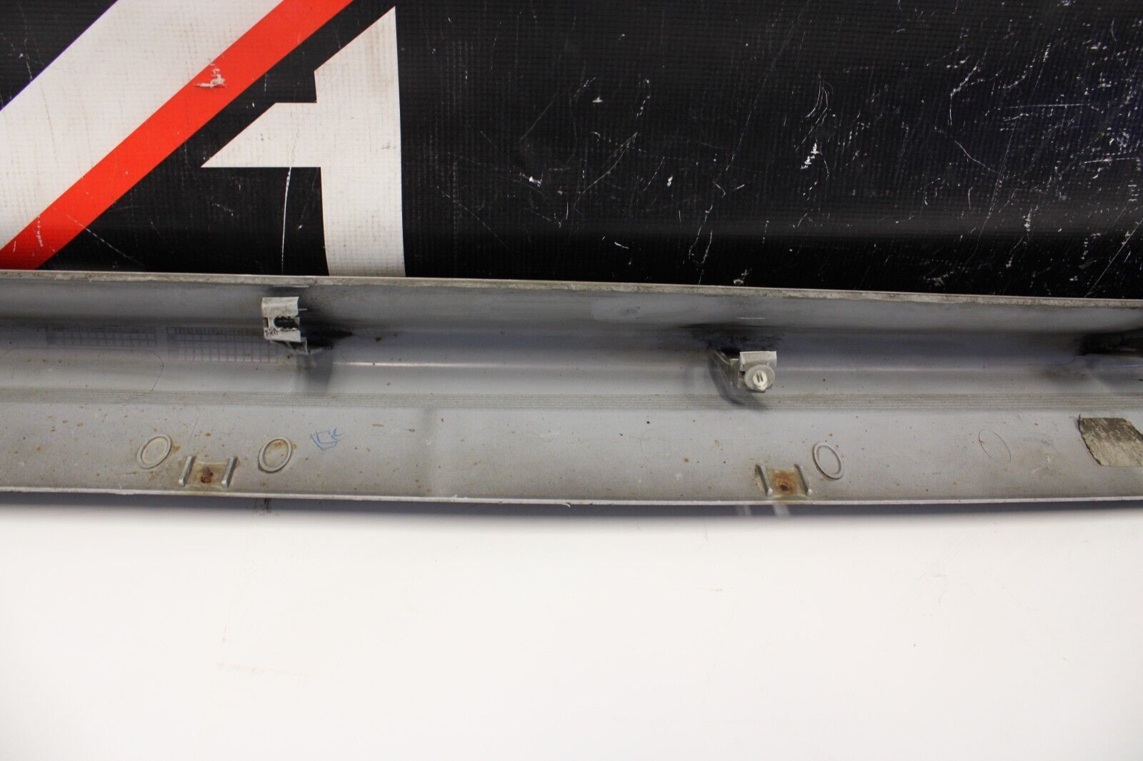09-15 MITSUBISHI LANCER RALLIART Passenger Right Rocker Panel Trim Side Skirt