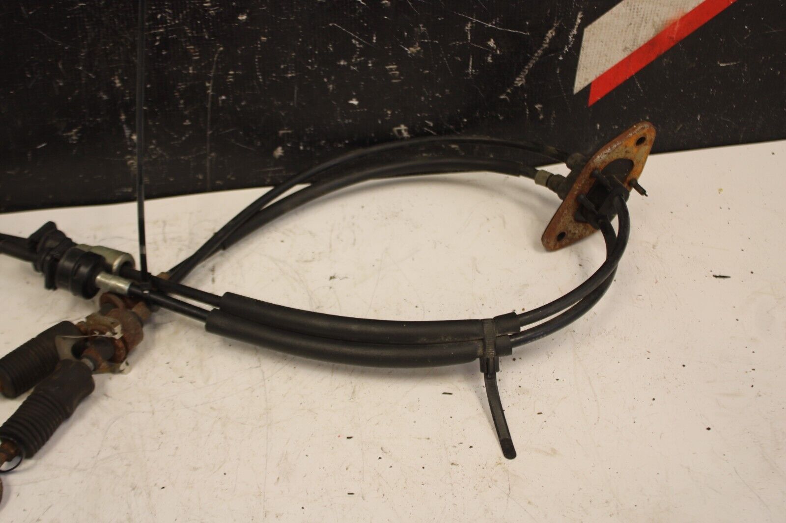 2003-2006 MITSUBISHI EVOLUTION EVO 8 9 SHIFTER CABLES OEM 6 SPEED 6SPD M/T