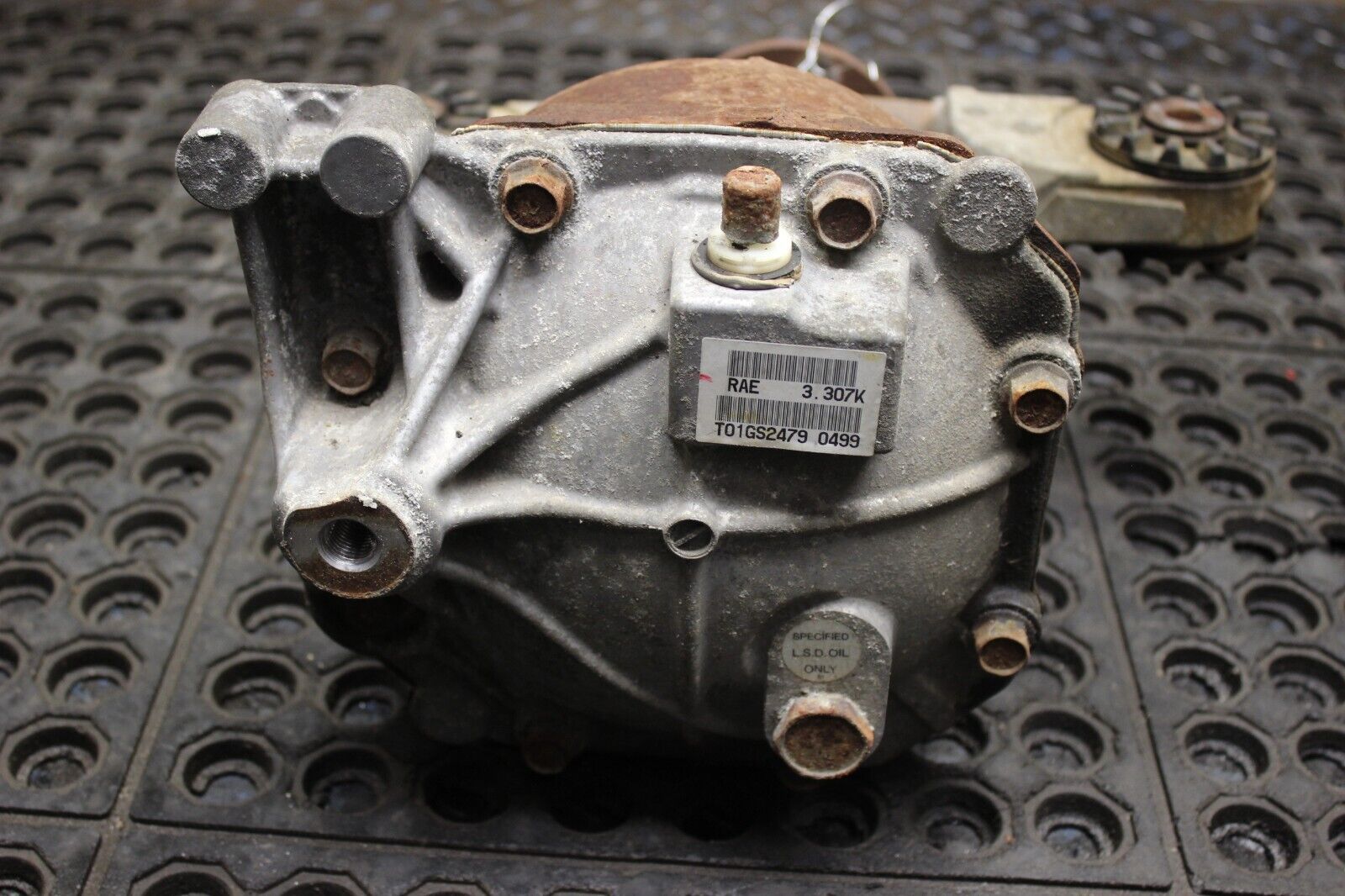 09-15 Mitsubishi Lancer Ralliart RA OEM REAR DIFFERENTIAL DIFF 92K