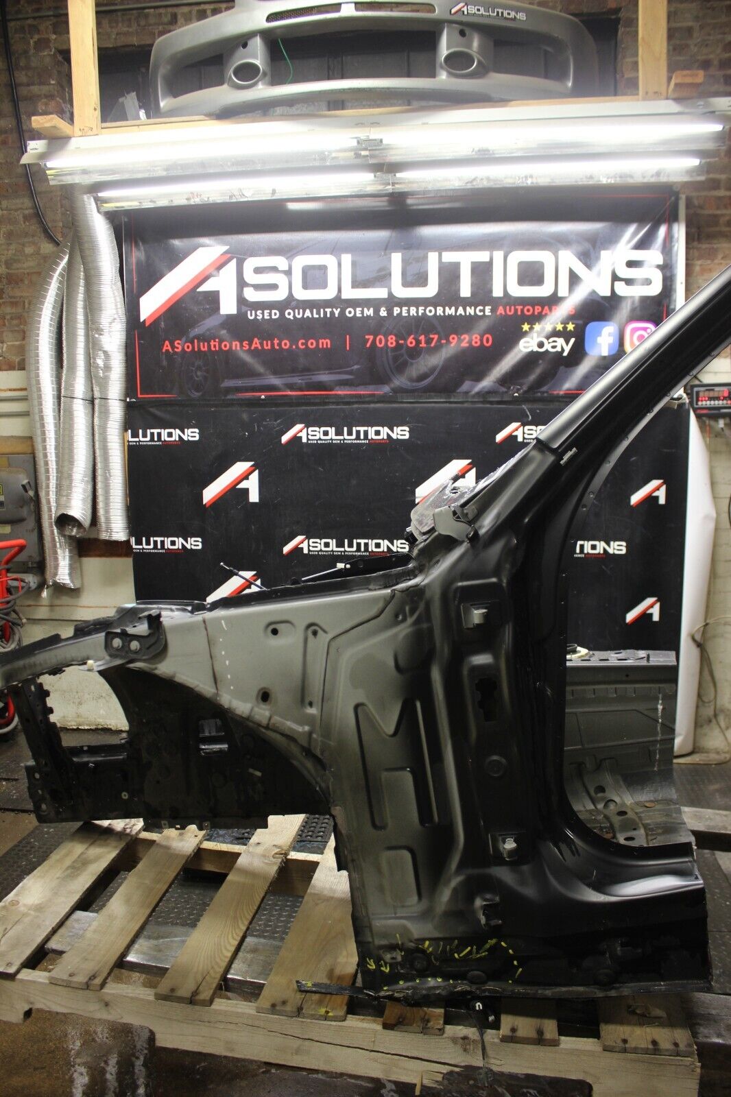 2012-18 BMW F80 M3 F30 3-SERIES FR LEFT DRIVER SIDE FRAME RAIL CUT OEM