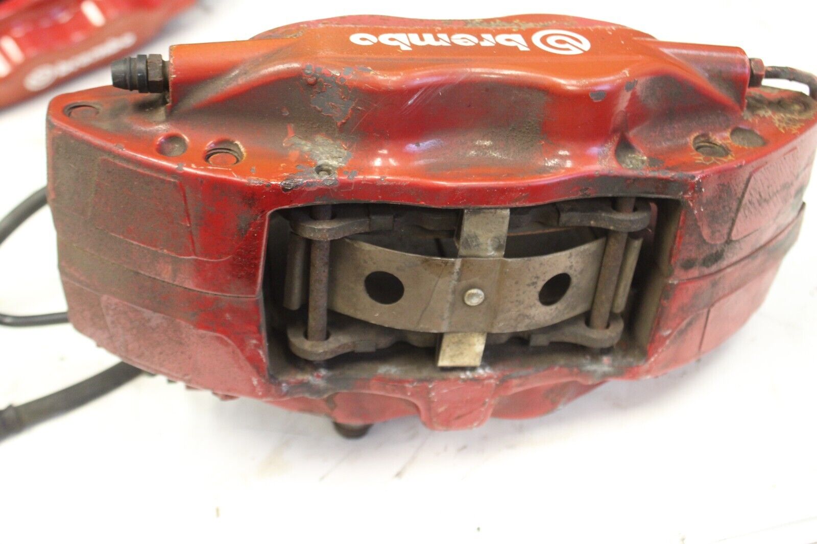 2008-2015 Mitsubishi Lancer Evo Evolution X Brembo Brake Calipers Set OEM