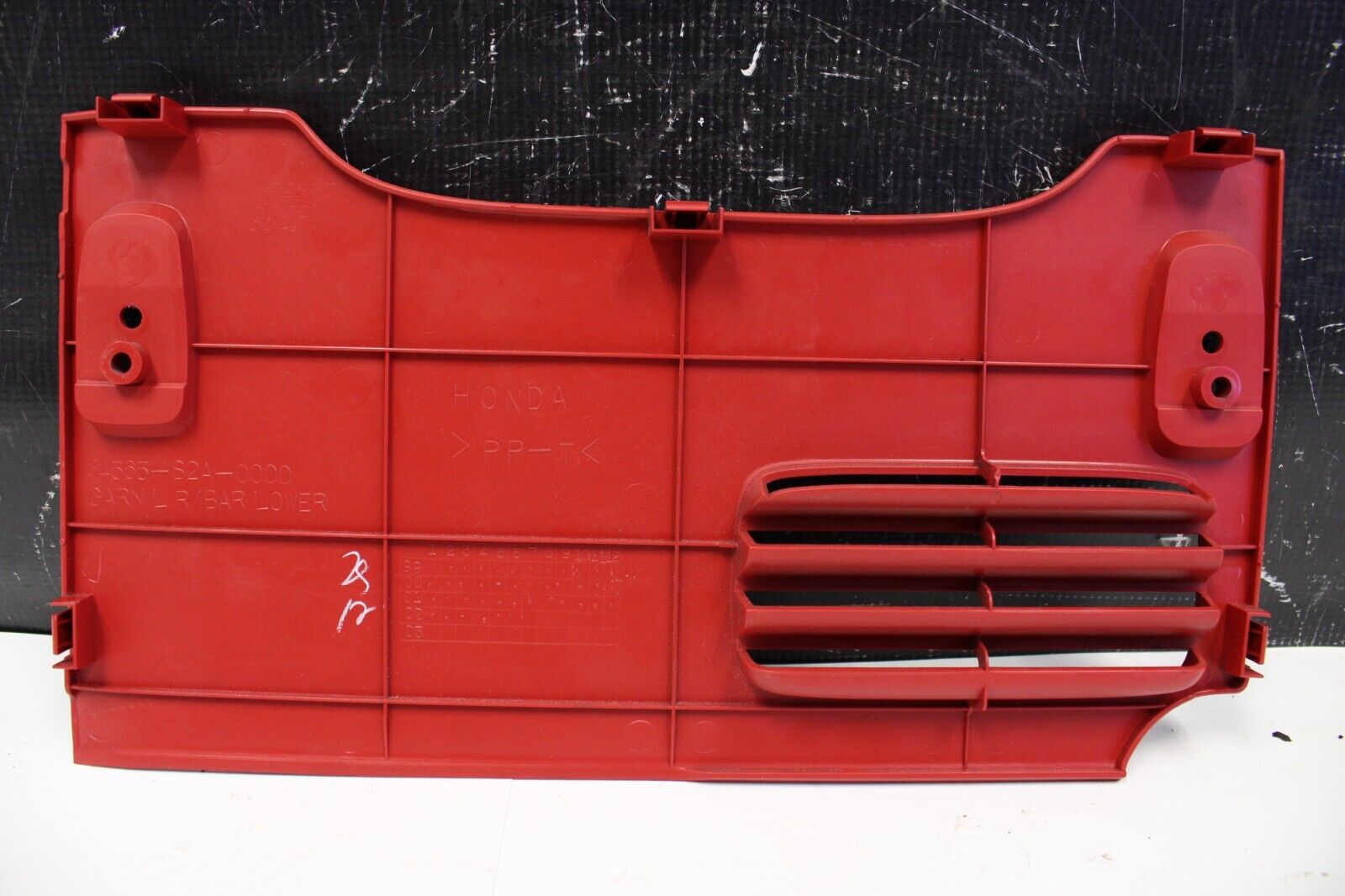 2000-2009 Honda S2000 Left Driver Side Vent Panel Trim RED