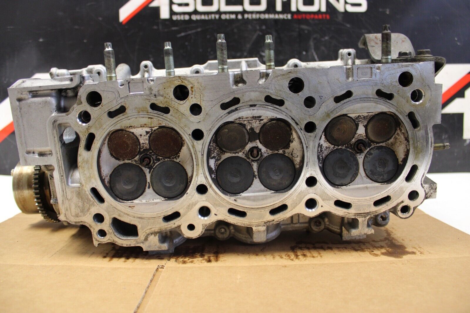 2003-2004 350Z DE Cylinder Head VQ35DE Left Driver OEM M/T