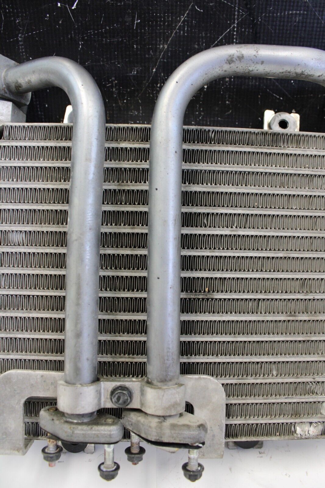 2013 NISSAN GT-R GTR R35 3.8L OEM ENGINE OIL COOLER W/ HARD LINES