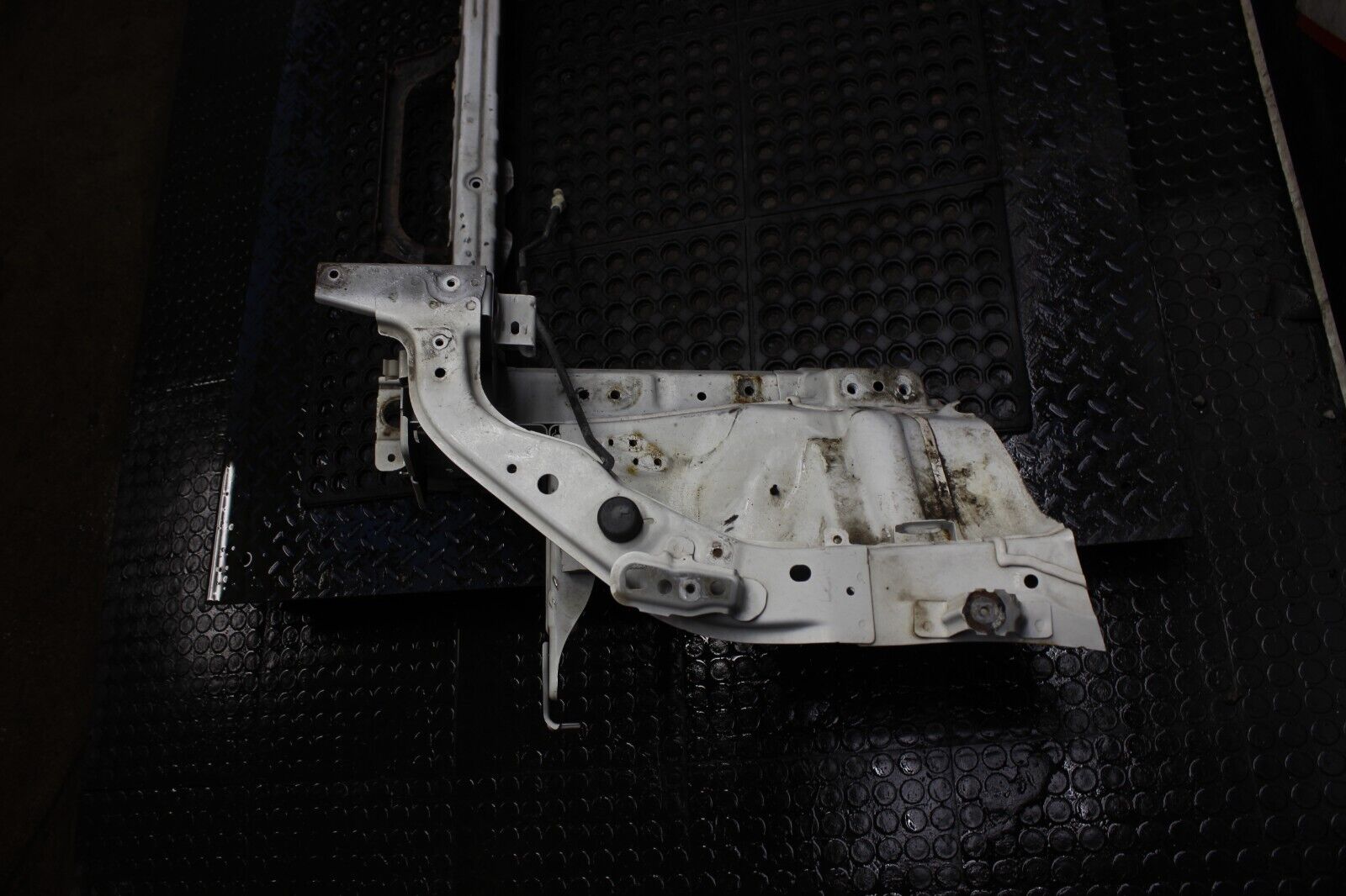 08-15 MITSUBISHI RALLIART OEM EVO X FRONT RADIATOR CORE SUPPORT FRAME RAIL CUT
