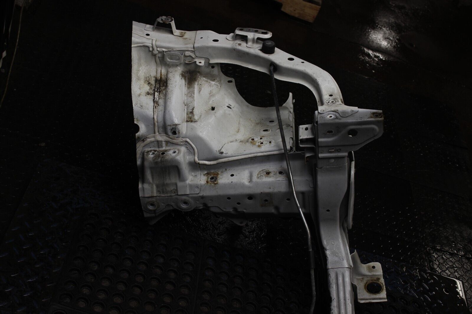 08-15 MITSUBISHI RALLIART OEM EVO X FRONT RADIATOR CORE SUPPORT FRAME RAIL CUT