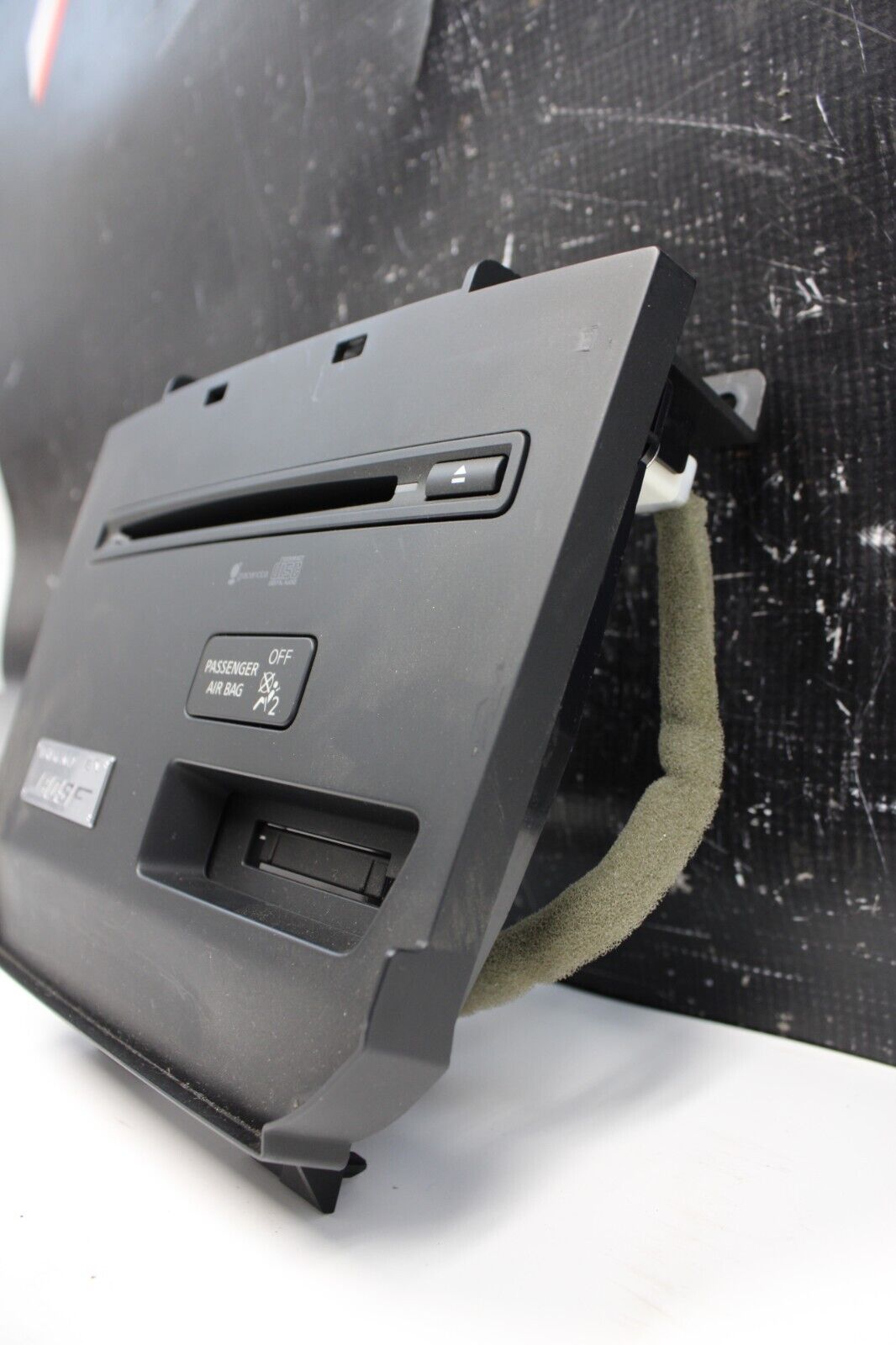 2010 NISSAN GT-R GTR R35 VR38 3.8L AWD OEM BOSE RADIO CD PLAYER COVER