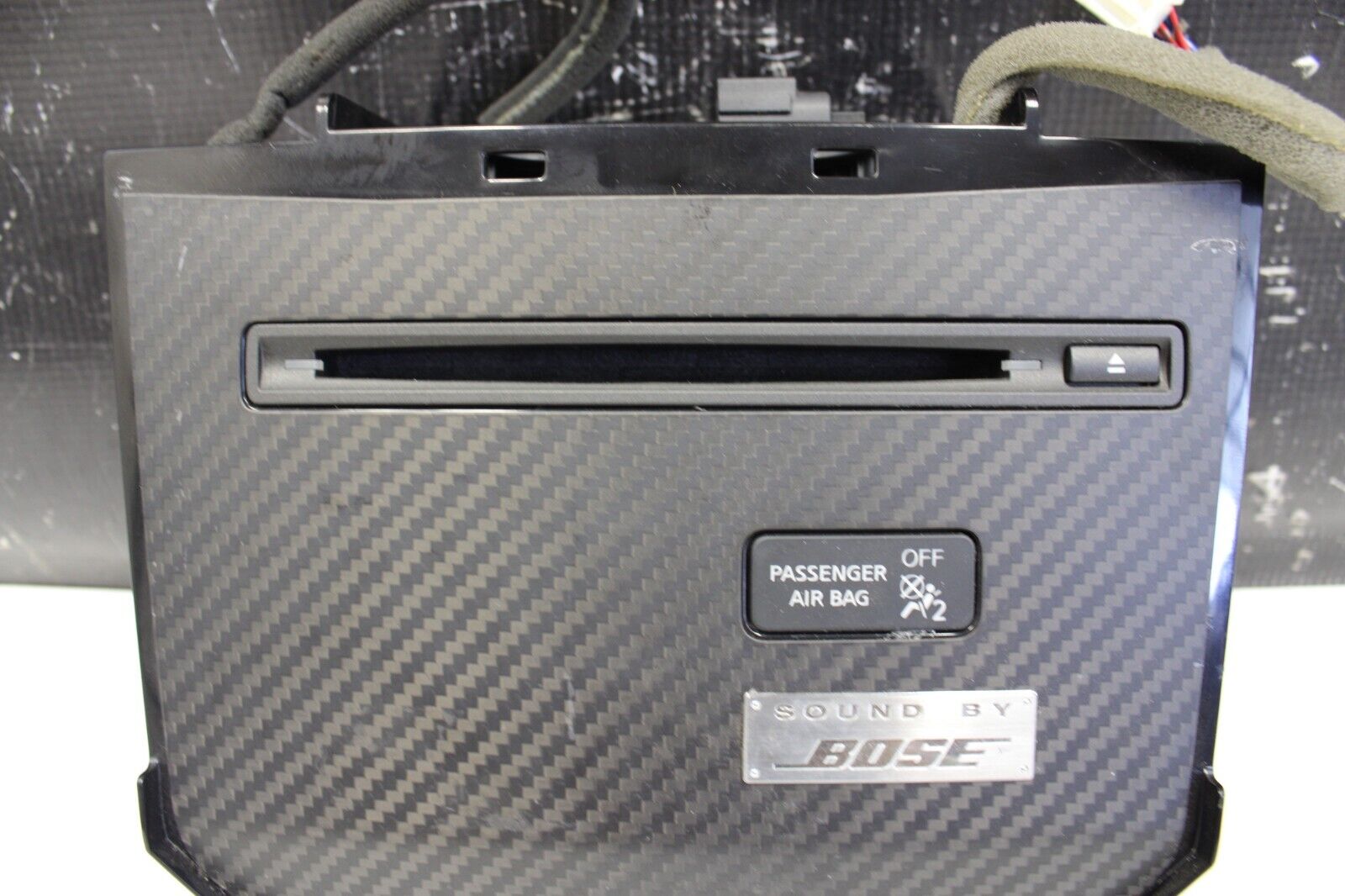 2014 NISSAN GT-R GTR R35 VR38 3.8L AWD CARBON FIBER OEM BOSE RADIO CD PLAYER