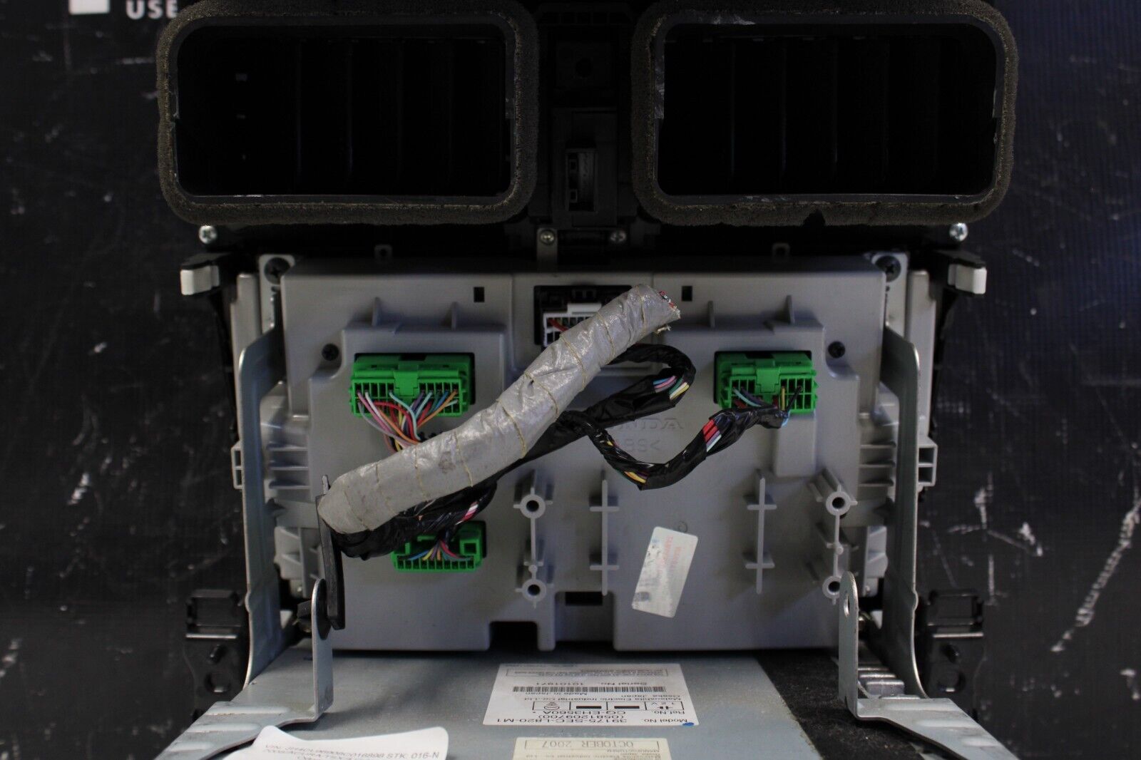2006-2008 Acura TSX 6 CD Changer Navigation Screen Radio Climate Control OEM