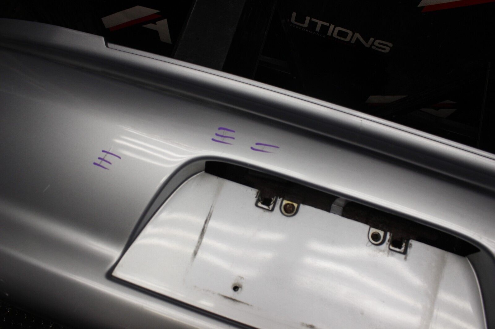 03-06 MITSUBISHI LANCER EVOLUTION 8 OEM REAR BUMPER COVER EVO 8