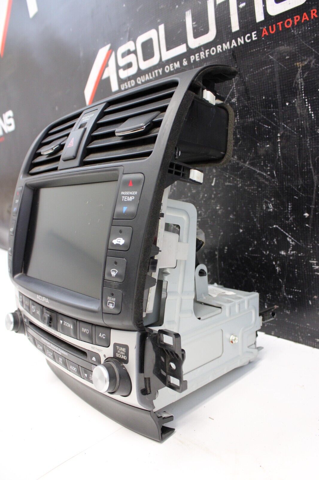 2006-2008 Acura TSX 6 CD Changer Navigation Screen Radio Climate Control OEM